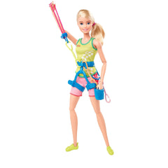 Barbie Tokyo 2020 sport climber doll in green tank top for imaginative play and storytelling