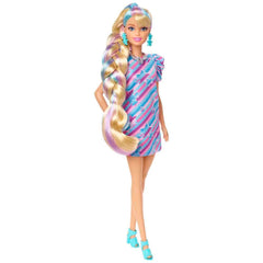 Barbie Totally Hair doll's 8.5-inch hair enhances dramatic looks and versatile braids