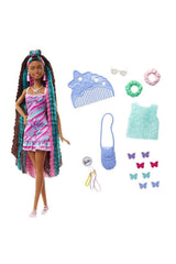 Barbie Totally Hair color-change clips show heat-activated color shifts