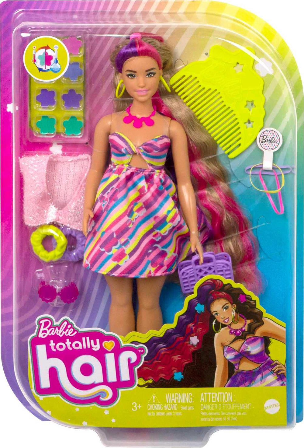 Barbie Totally Hair styling set makes a great gift for ages 3 and up.