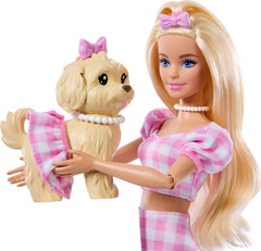 Barbie Twinning Looks dolls with sunglasses and necklaces for stylish adventures