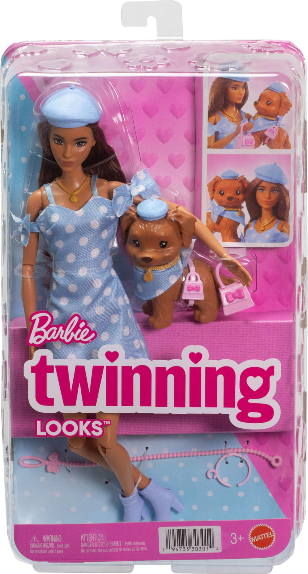 Pose-ready duo for creative storytelling sessions with Barbie Twinning Looks.