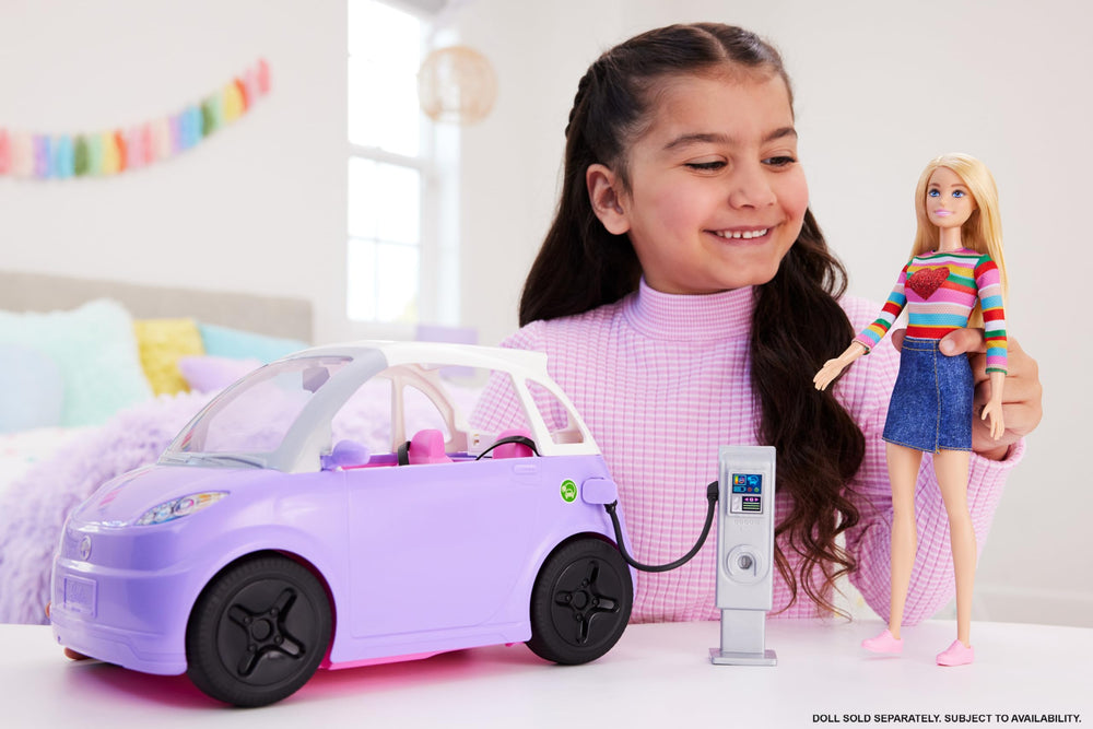 Barbie two-seater convertible designed for companionship and storytelling.