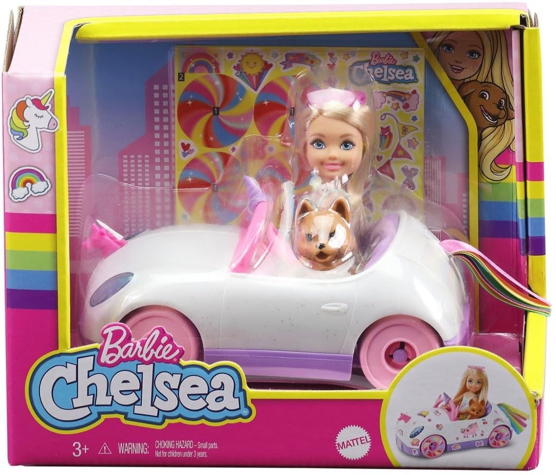 Barbie unicorn rainbow tail detail enhances creative playtime.
