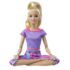 Barbie wellness doll wearing athleisure supports self-care storytelling