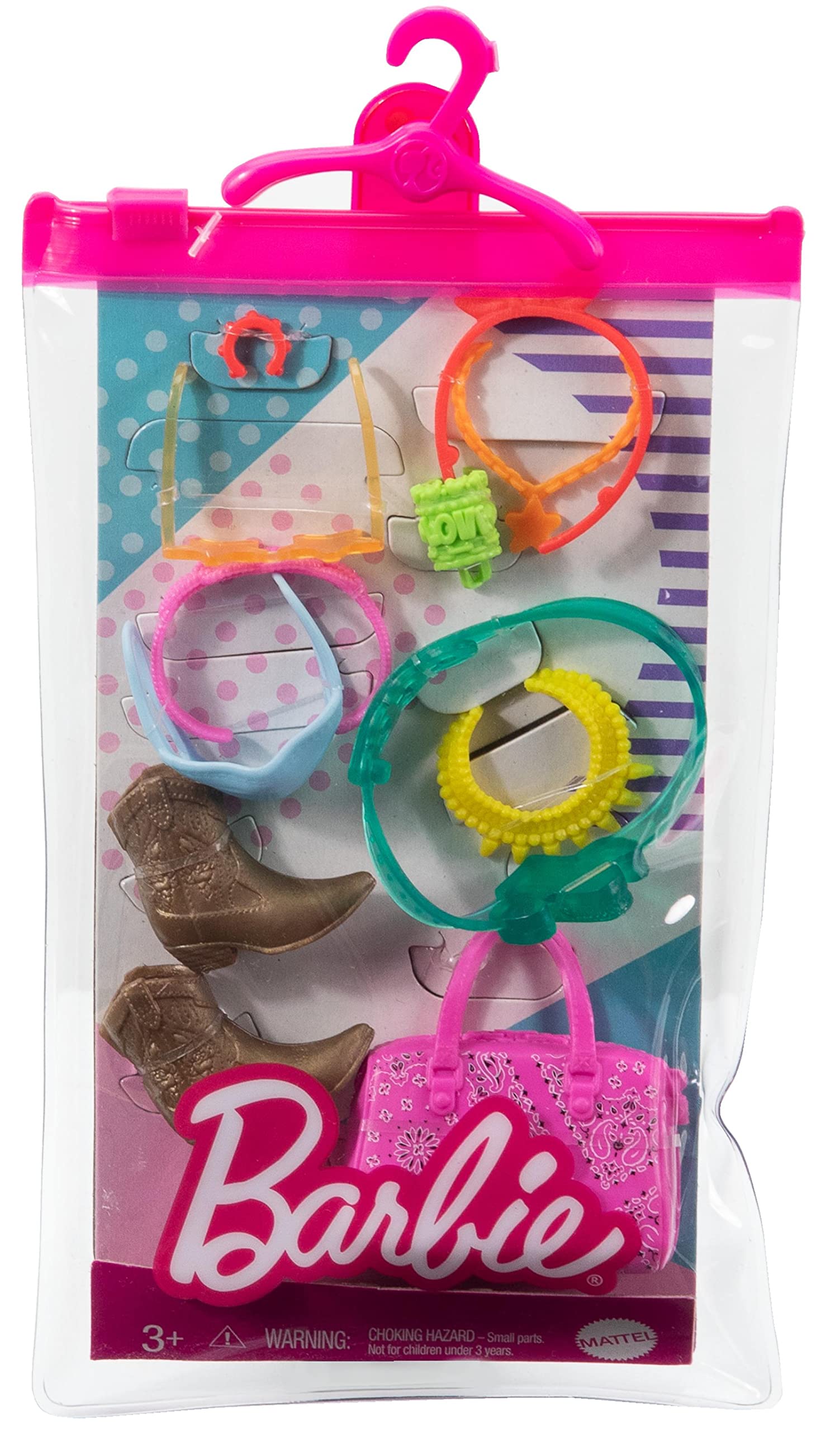 Barbie Western Pack western hat for imaginative adventures and stylish Western play.