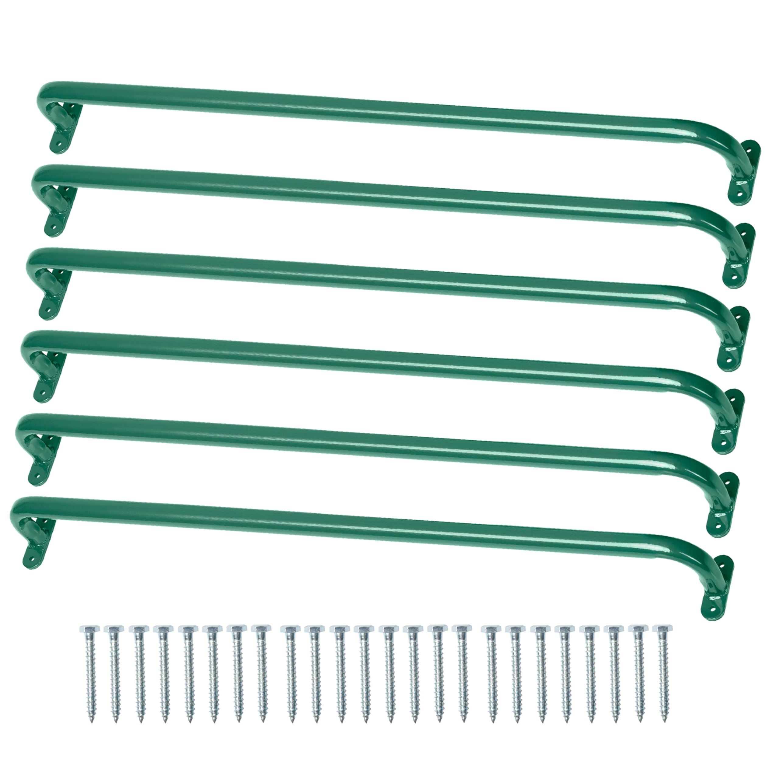 Barcaloo 22-inch green grab handle for backyard play and durable mounting