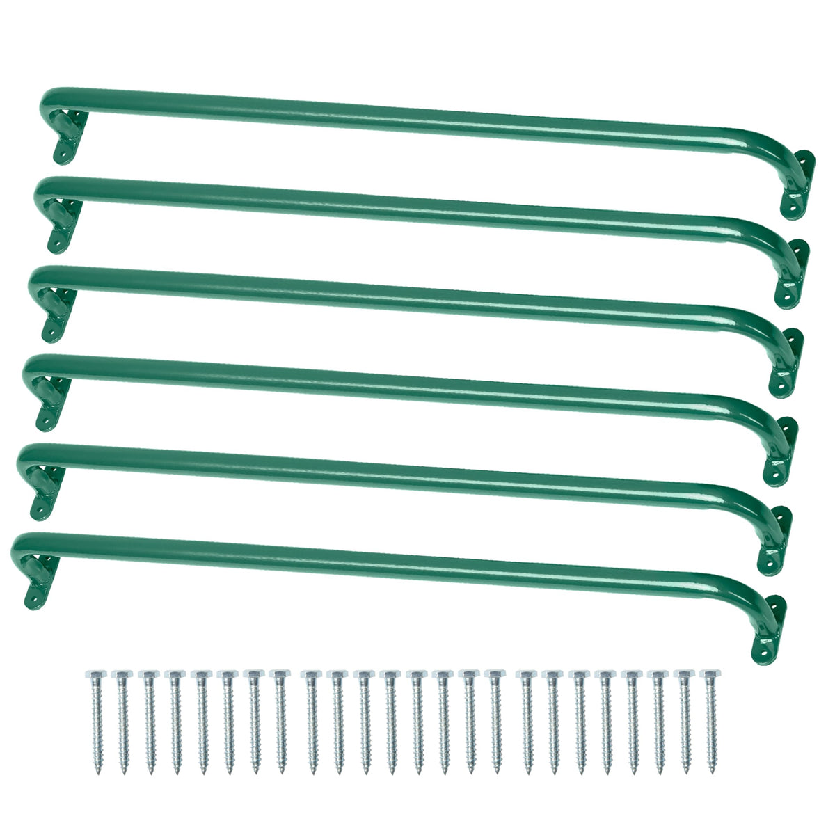Barcaloo 22-inch green grab handle for backyard play and durable mounting