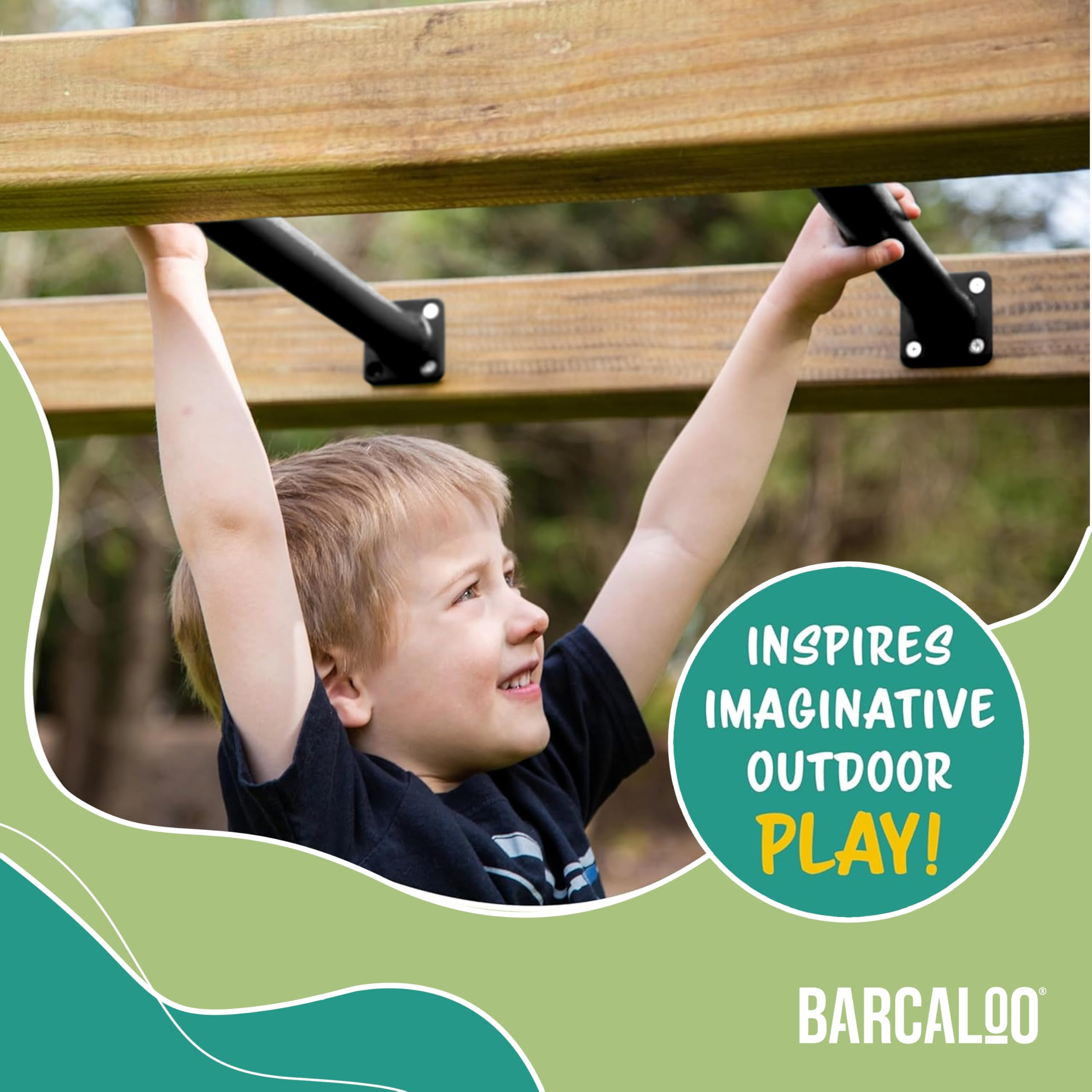 Barcaloo backyard play area upgrade encourages active outdoor activity year-round.