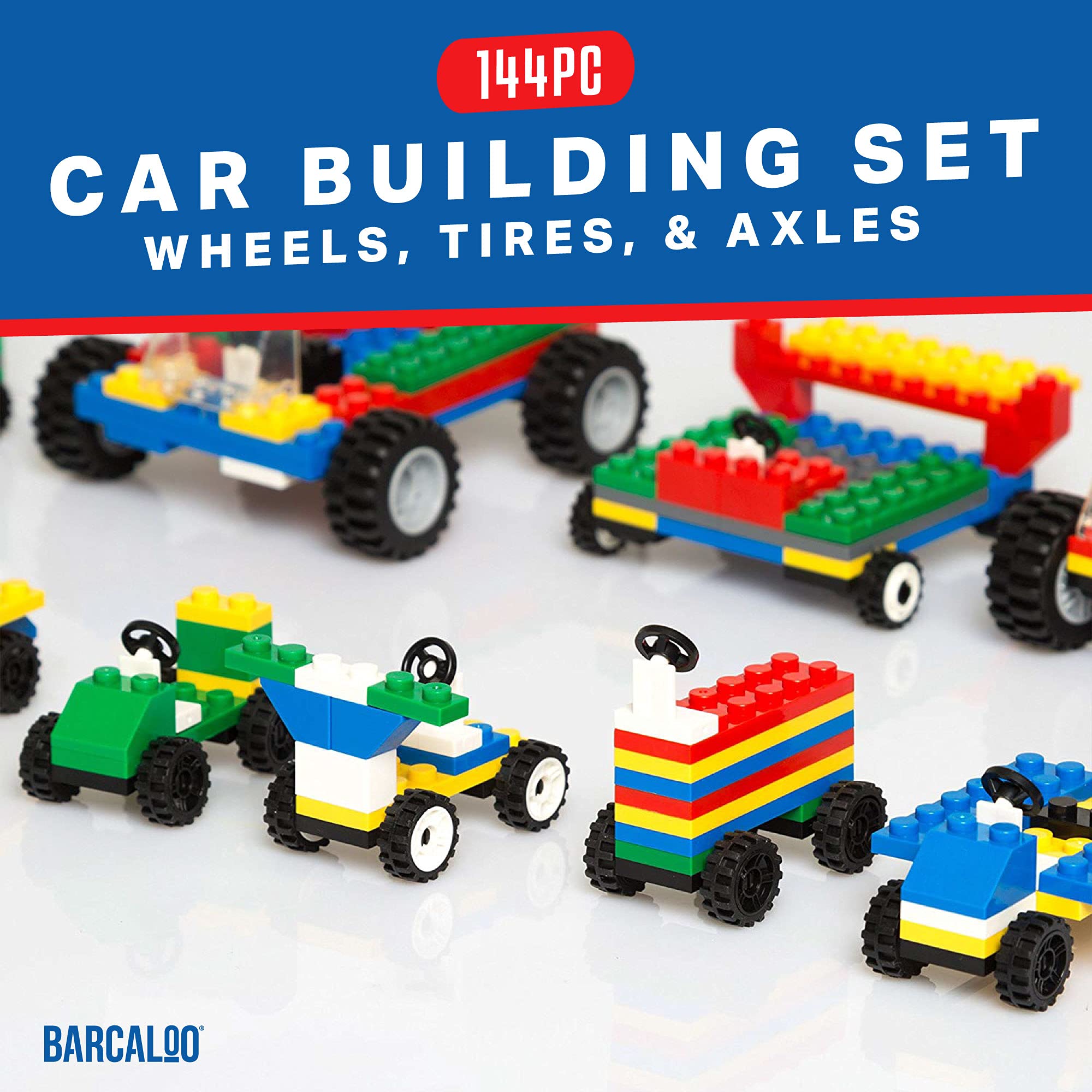 Barcaloo imaginative vehicle designs encouraged by color variety and diverse parts.