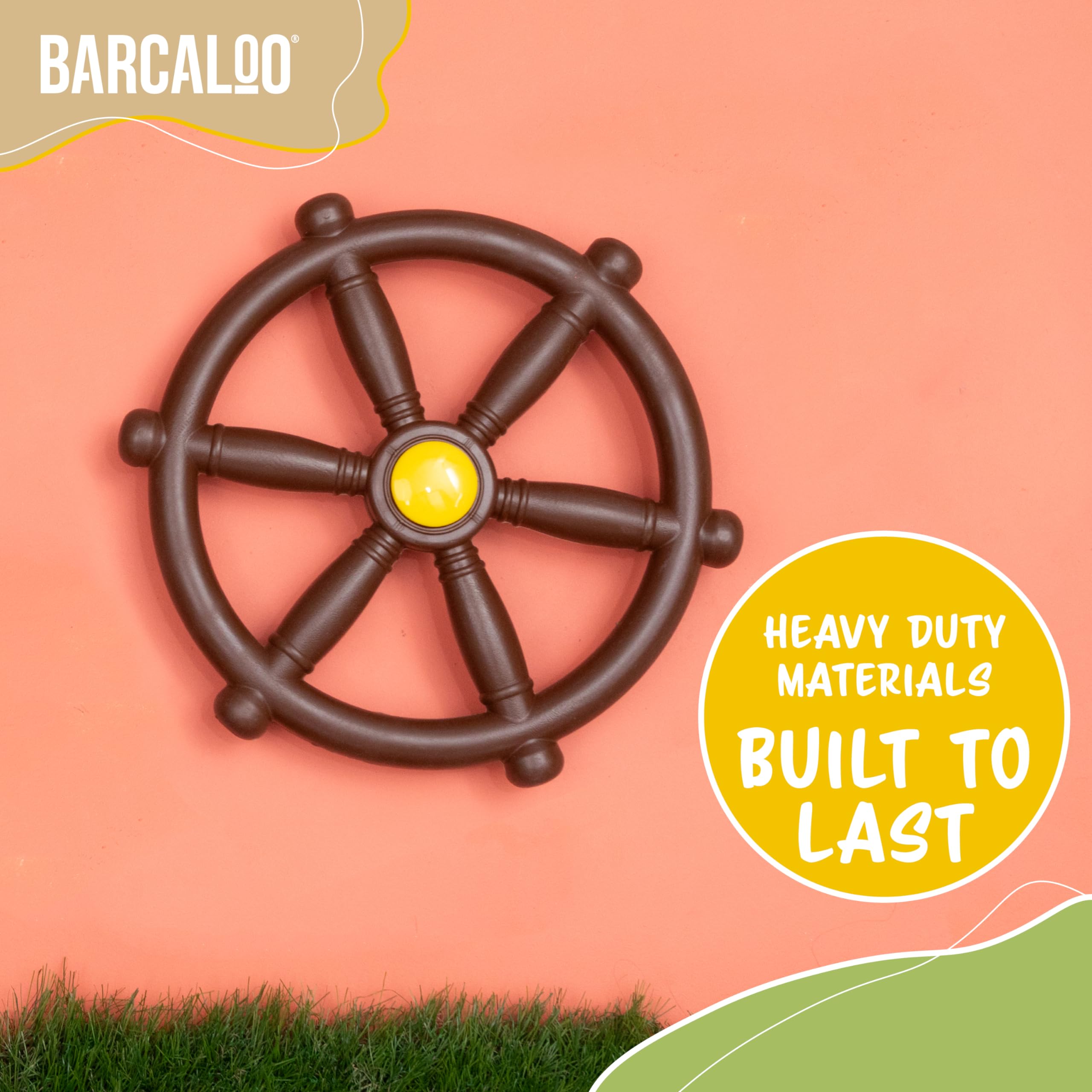 Barcaloo installation kit with all hardware for quick home setup