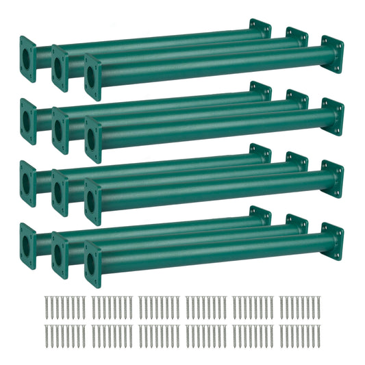 Barcaloo monkey bars with 16.5-inch grip in green powder coat for durable backyard play