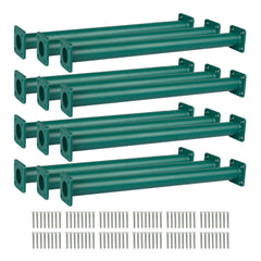 Barcaloo monkey bars with 16.5-inch grip in green powder coat for durable backyard play