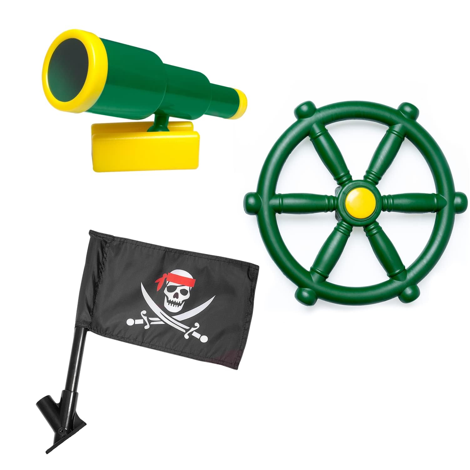 Barcaloo pirate telescope toy for imaginative outdoor play