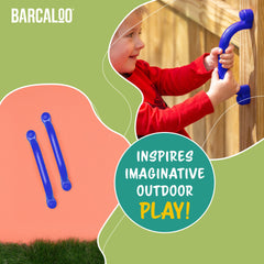 Barcaloo playhouse hardware included enables quick, secure installation.