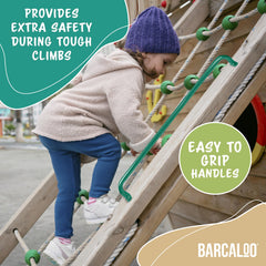 Barcaloo residential playground hardware ensures strong mounting and long-lasting use