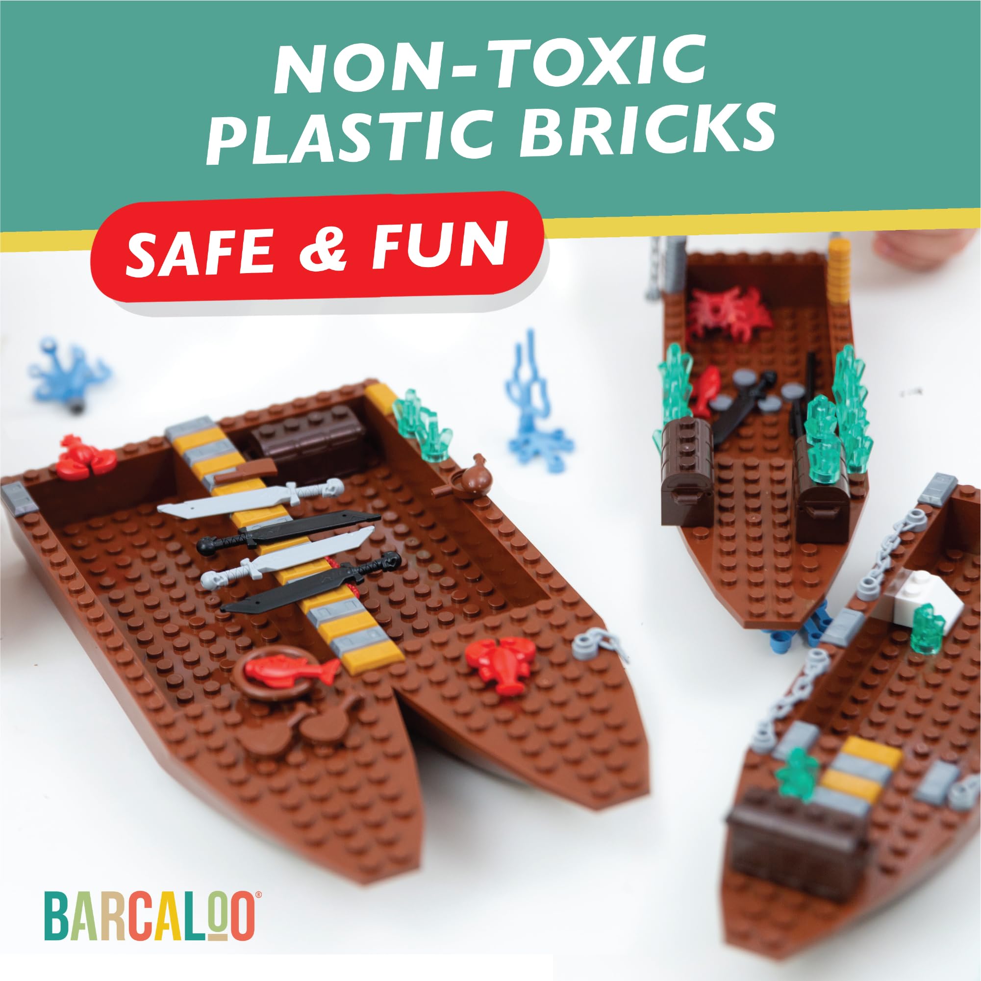 Barcaloo swords and weapons elements for action-packed ship battles