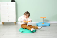 BARNEY KAITE BS Spinner-X seated green durable materials endure energetic play