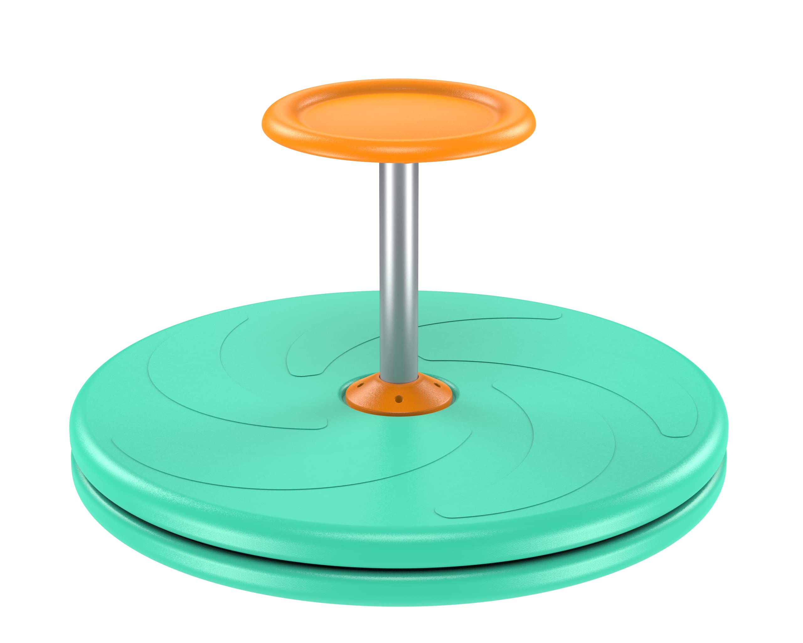 BARNEY KAITE BS Spinner-X seated green front view highlights durable build for active kids