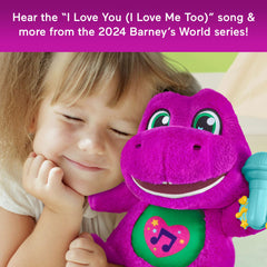 Barney’s World soft-texture plush offers comfortable, soothing play experiences.
