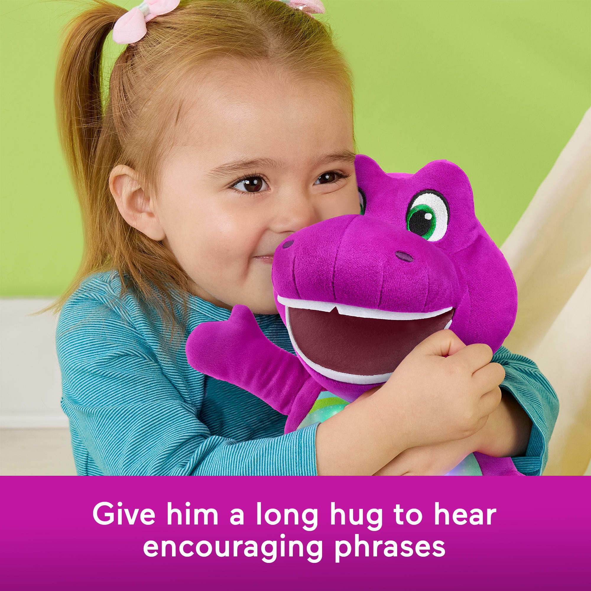 Barney's World Heart Glow supports pretend play and early emotional awareness.
