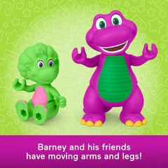Billy figure from Barney's World Hey Friends pack supports social pretend play.