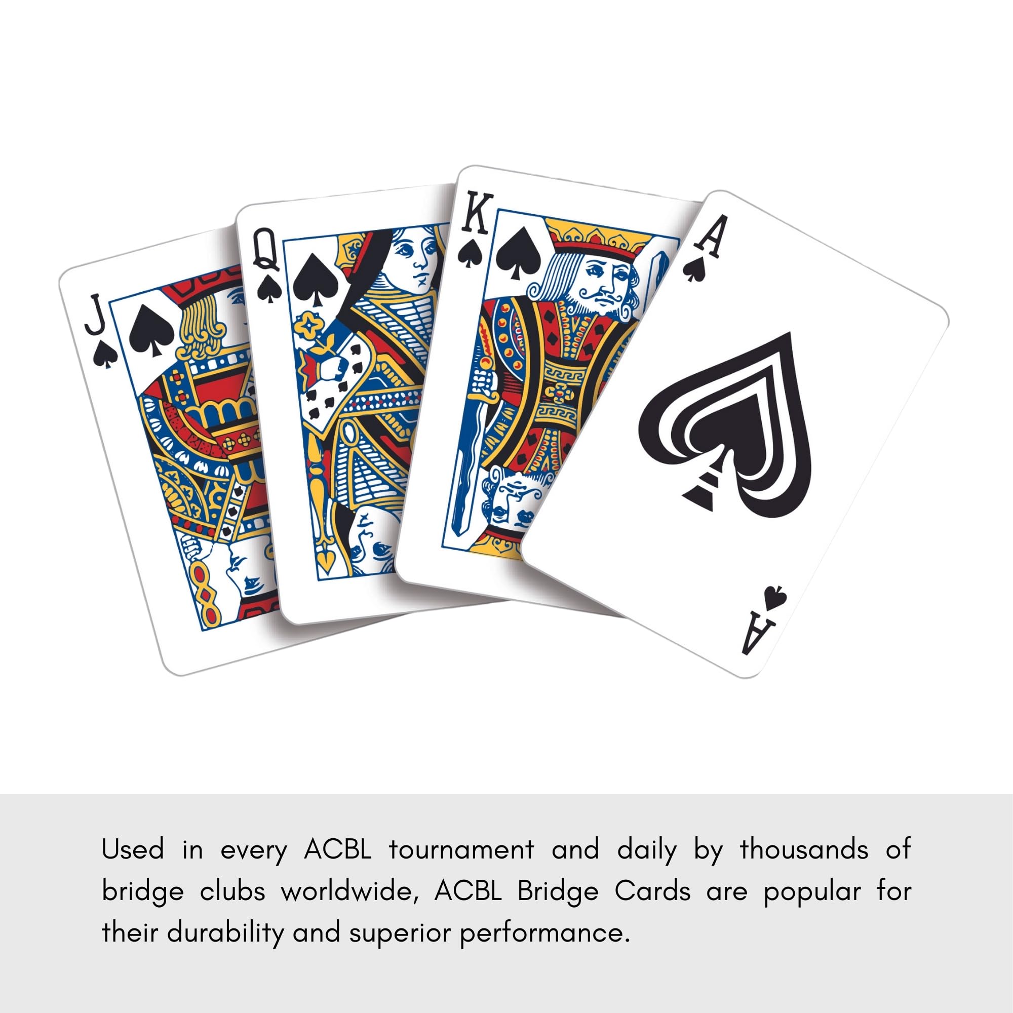 Baron Barclay assorted color decks enhance visual distinction at the table.