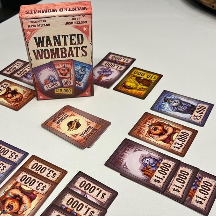 Barrel Aged Games Wanted Wombats portable box fits trips and vacations.