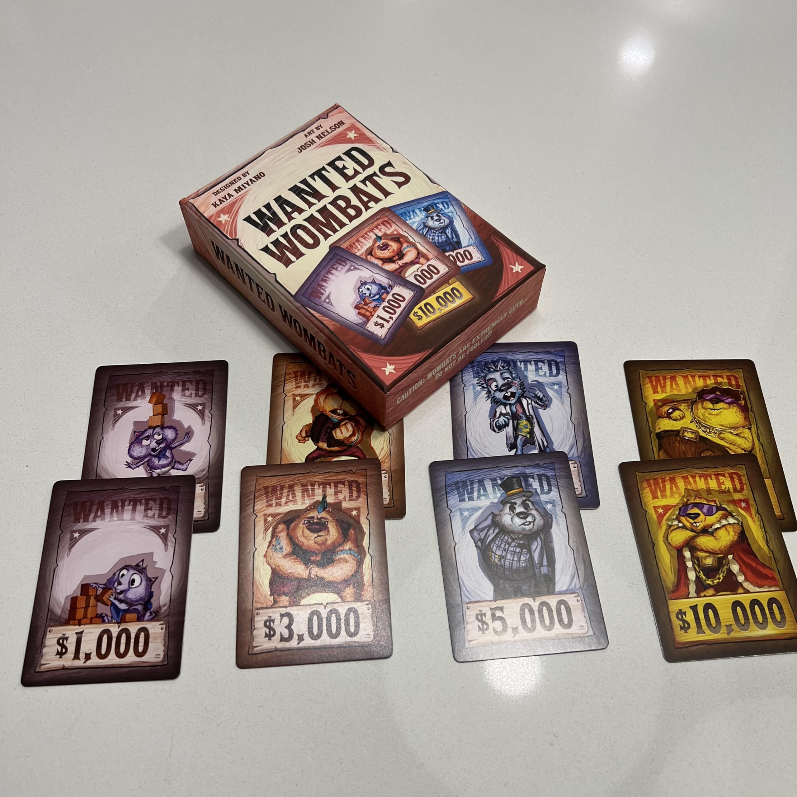 Barrel Aged Games Wanted Wombats push-your-luck mechanics invite strategic choices during play.
