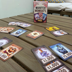 Barrel Aged Games Wanted Wombats 2-6 players make it ideal for gatherings.