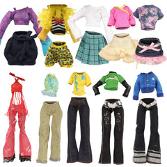 BARWA 11-inch Monster Girl doll dress set 2 for easy mix-and-match styling