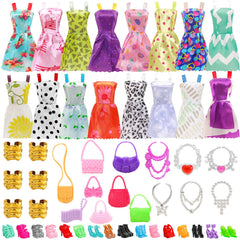 BARWA crowns and necklaces for 11.5-inch dolls add sparkle during play