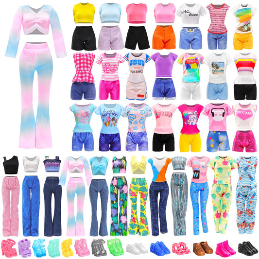 BARWA doll clothes collection outfits for creative play and mix-and-match styling