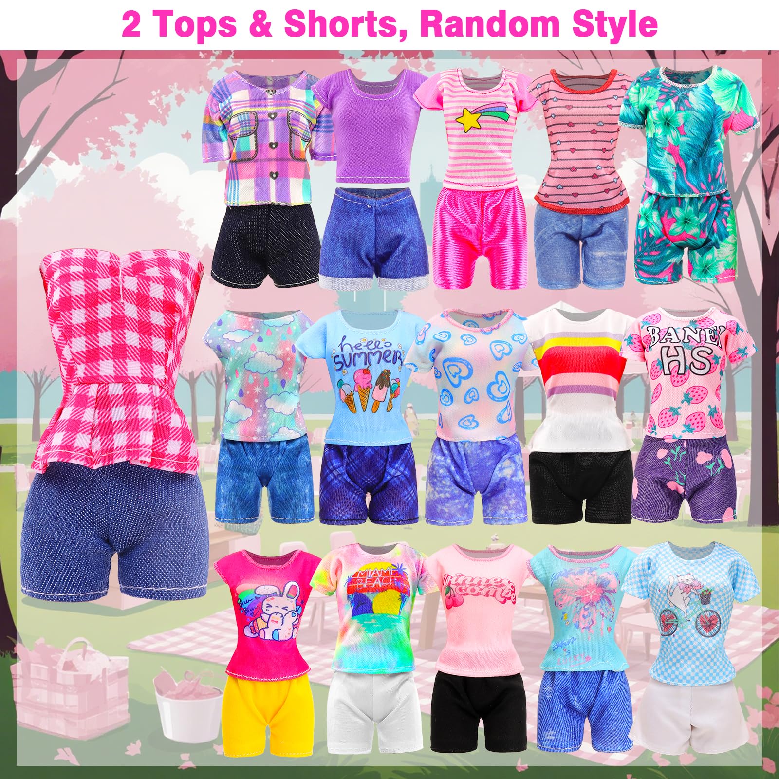 BARWA gift-ready doll clothes set perfect for birthdays and holidays