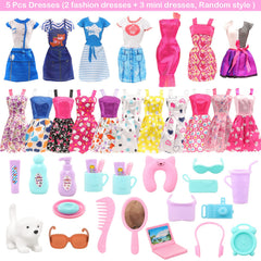 BARWA Party Dresses Collection: mix-and-match outfits for doll storytelling