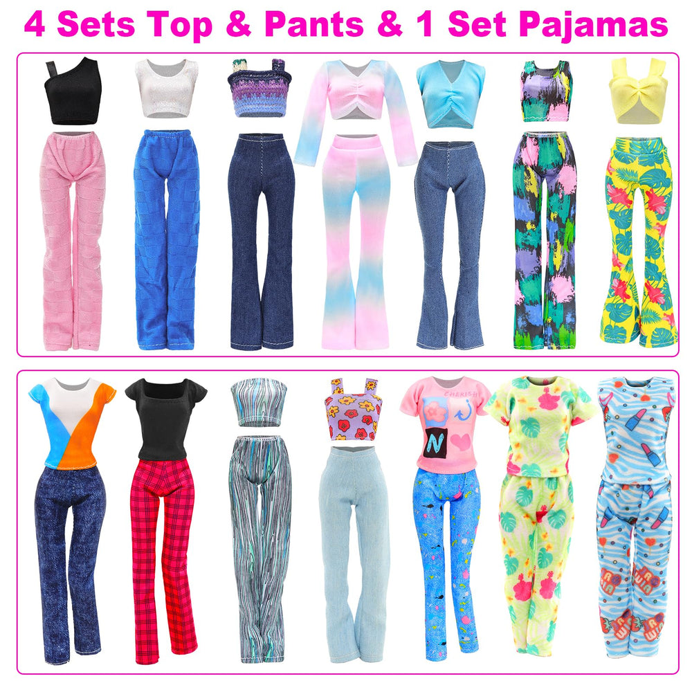 BARWA shoes featuring heels and flats for complete doll styling