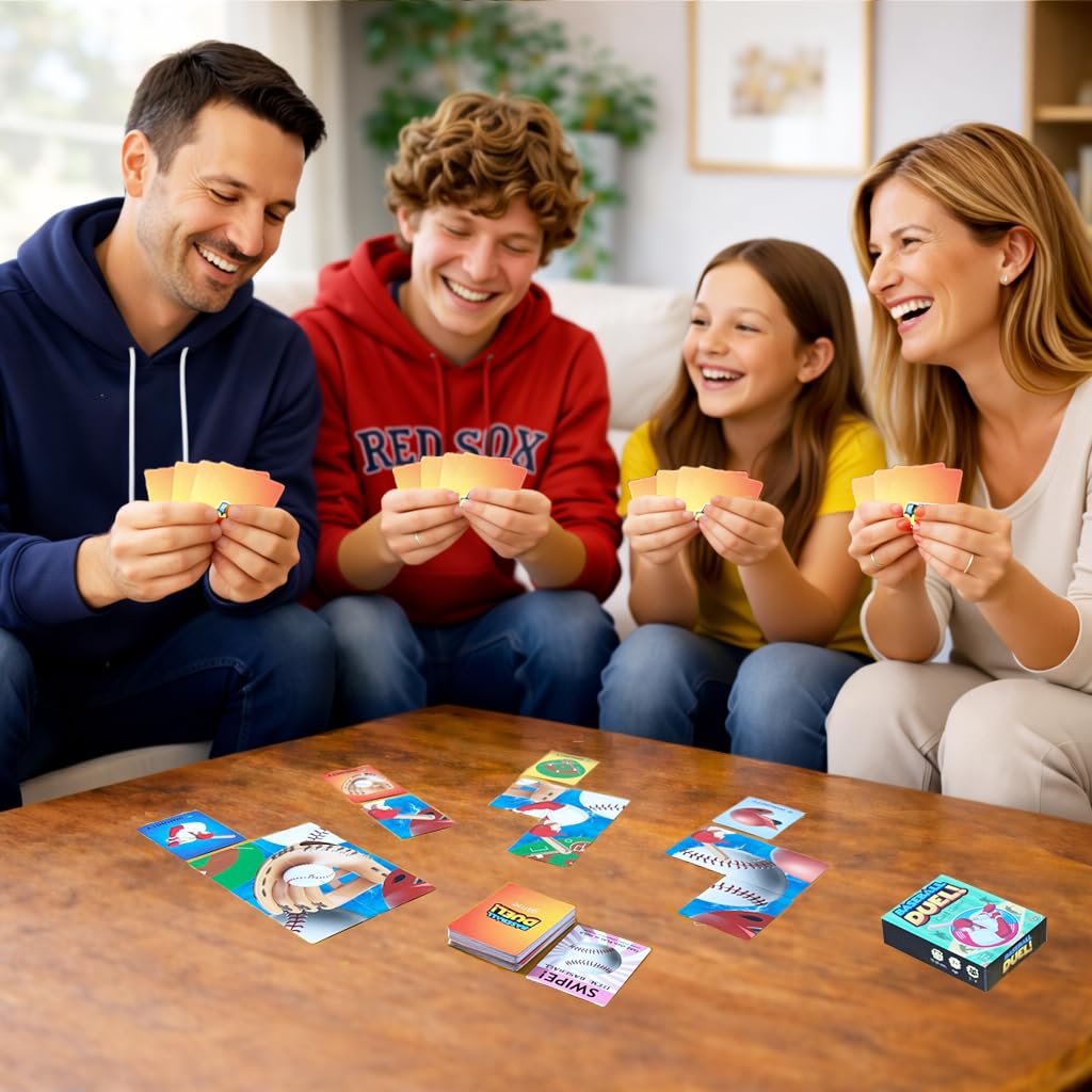 BASEBALL DUEL! players 2v2 – social team play for cooperative strategies.