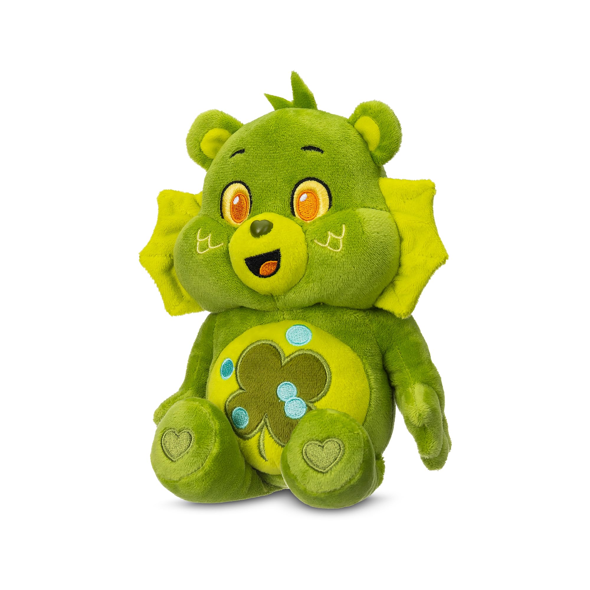 Basic Fun Cheer Bear as Bride of Frankenstein close-up showcases bold costume and cuddly charm