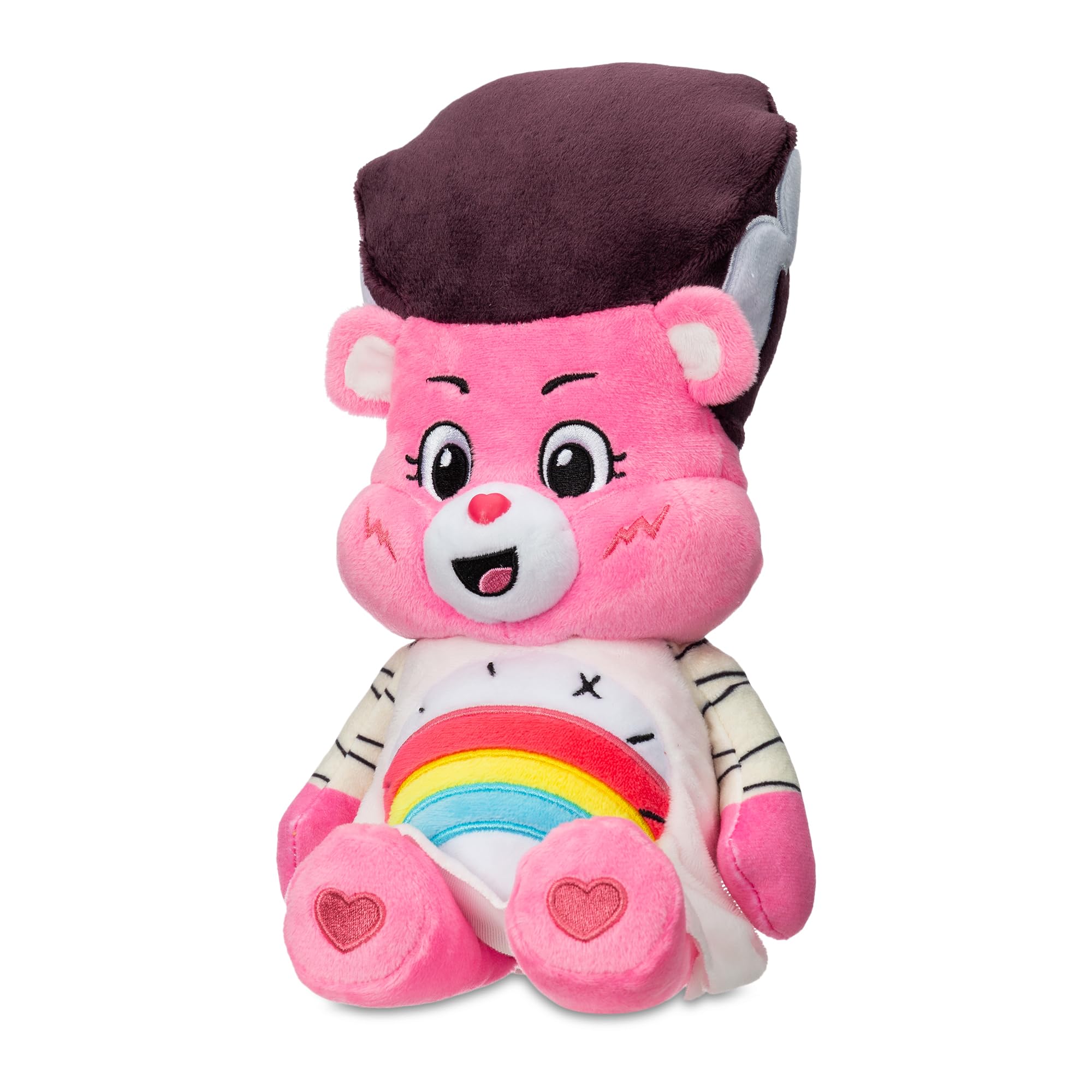 Basic Fun Care Bears Grumpy Bear as Frankenstein’s Monster front view for collectors