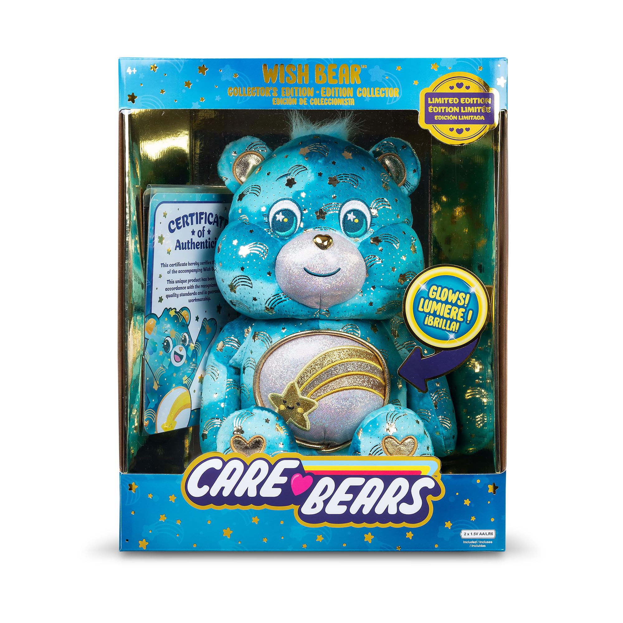 Basic Fun Wish Bear eco-friendly plush supports sustainable playtime