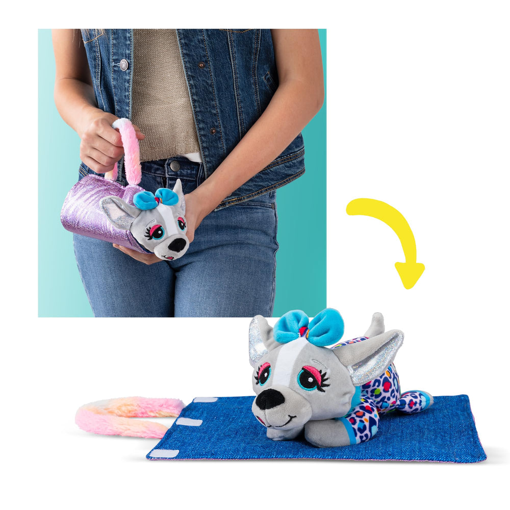 Basic Fun Fashion Puppyitos mystery bag packaging invites unboxing fun.