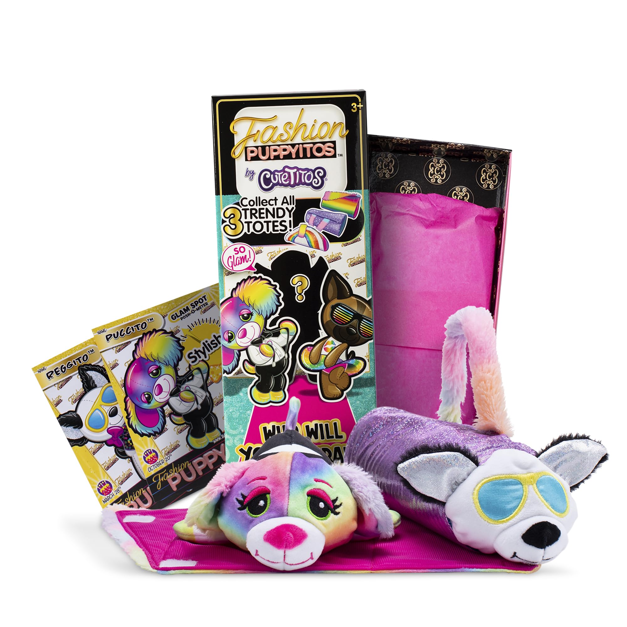 Basic Fun Fashion Puppyitos outfits and poses for imaginative play and style exploration.