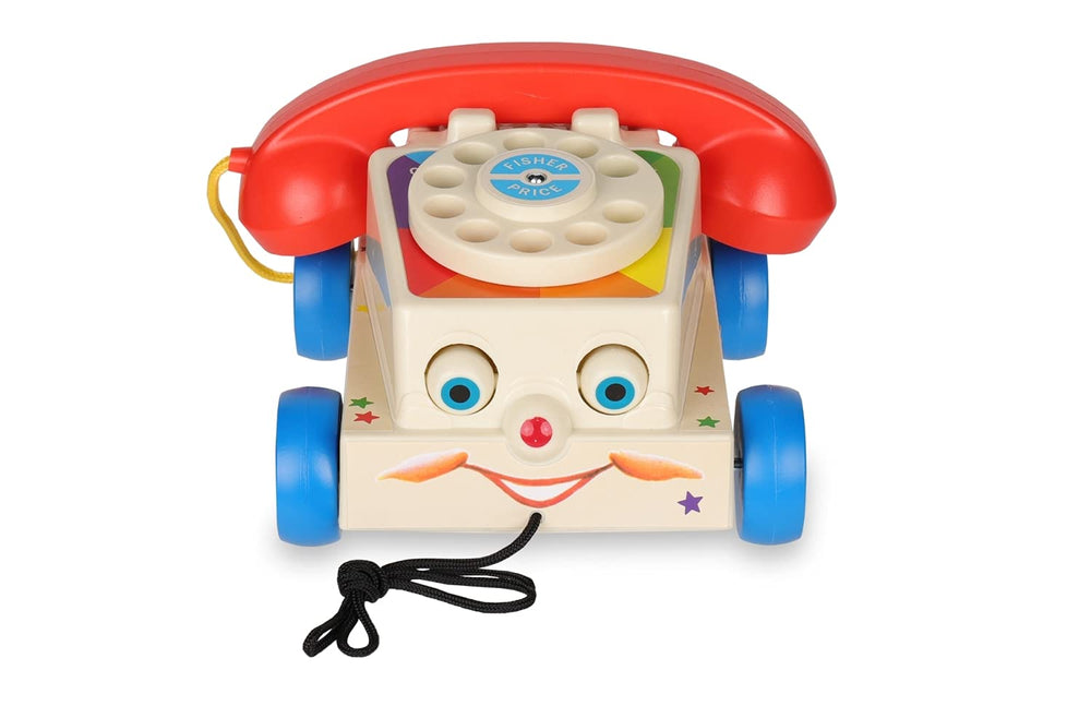 Basic Fun Fisher-Price Chatter Phone mouth chattering adds lively playtime dialogue.