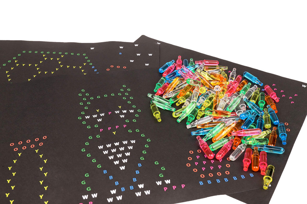 Basic Fun Lite-Brite glow drawing board doubles as neon room decor.