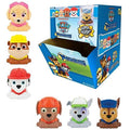 Basic Fun Mash'Ems Paw Patrol 4-pack capsules display squishy collectible figures for tactile play and collection.