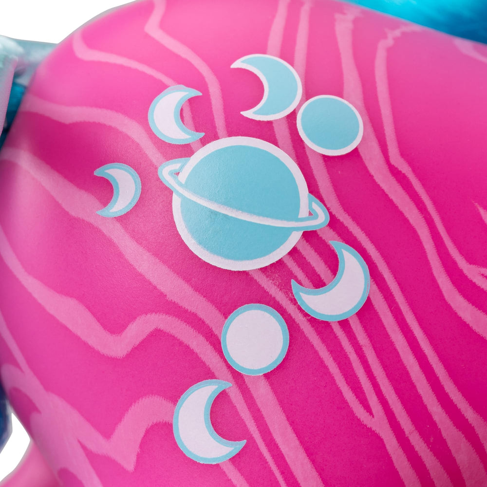 Basic Fun My Little Pony Aurora Celestial Pony cutie mark with planets and stars, sparks storytelling.