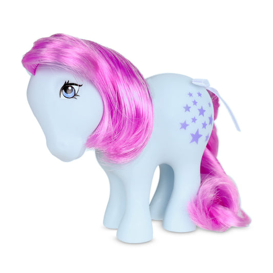 Basic Fun My Little Pony Blue Belle long mane for brushing and styling.