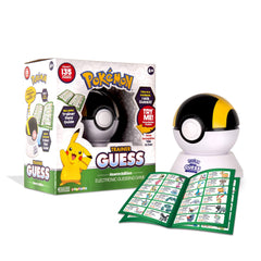 Basic Fun Pokemon Trainer Guess Hoenn Edition device on desk for interactive play.