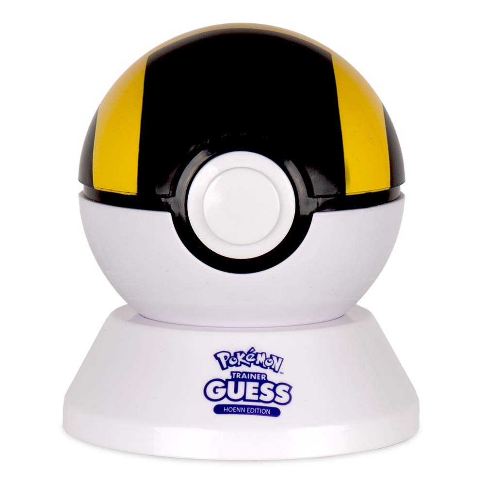 Basic Fun Pokemon Trainer Guess Hoenn Edition held in hand during a session.