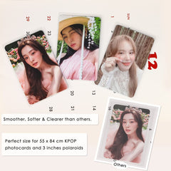 Baskiss sleeve compatible with 3-inch Polaroids for MD cards